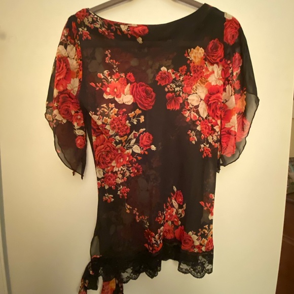 Chiffon/Sheer Prada Blouse - Picture 2 of 6